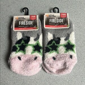 Fireside indoor cozy socks